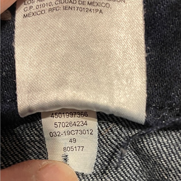 Chico's So Slimming Girlfriend Slim Leg Jeans - Dark Blue 3R - Picture 6 of 7